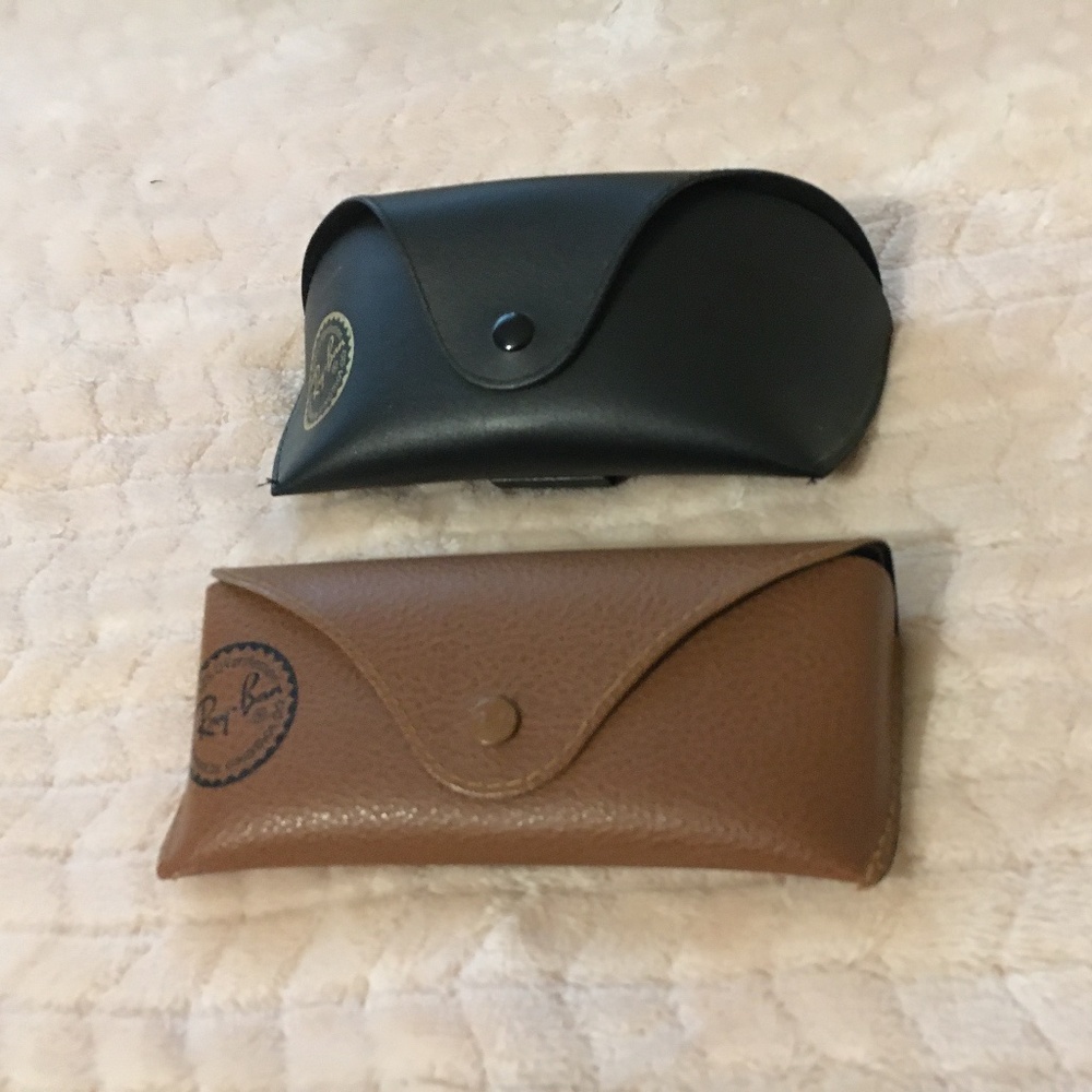 Ray-Ban sunglasses/eyeglasses cases bundle